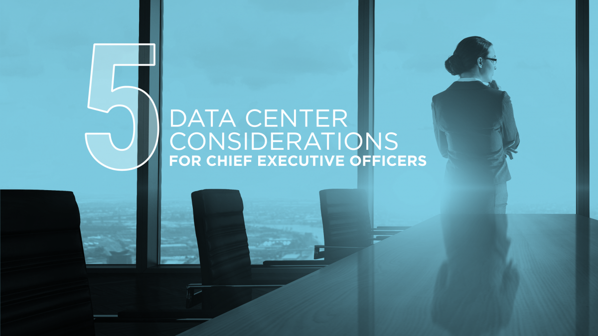 Five data center questions every CEO should ask when developing growth strategies.